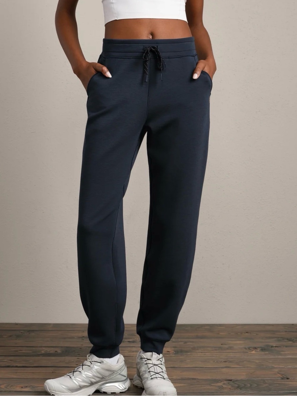 RHONE Navy Blue Drawstring Joggers